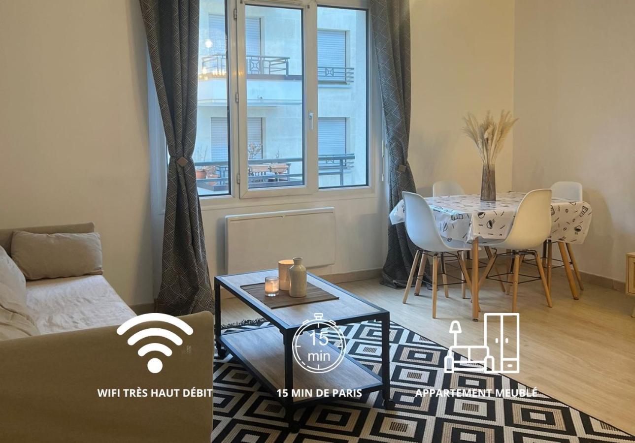 Appartement Lumineux A 2 Pas D'Enghien Montmorency Exterior photo